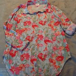 LuLaRoe Valentina button up